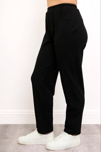 Christine Pantalon, Noir, Polaire de bambou