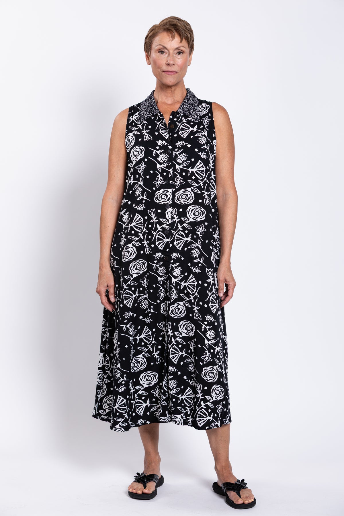 Cissy Dress, BW Floral