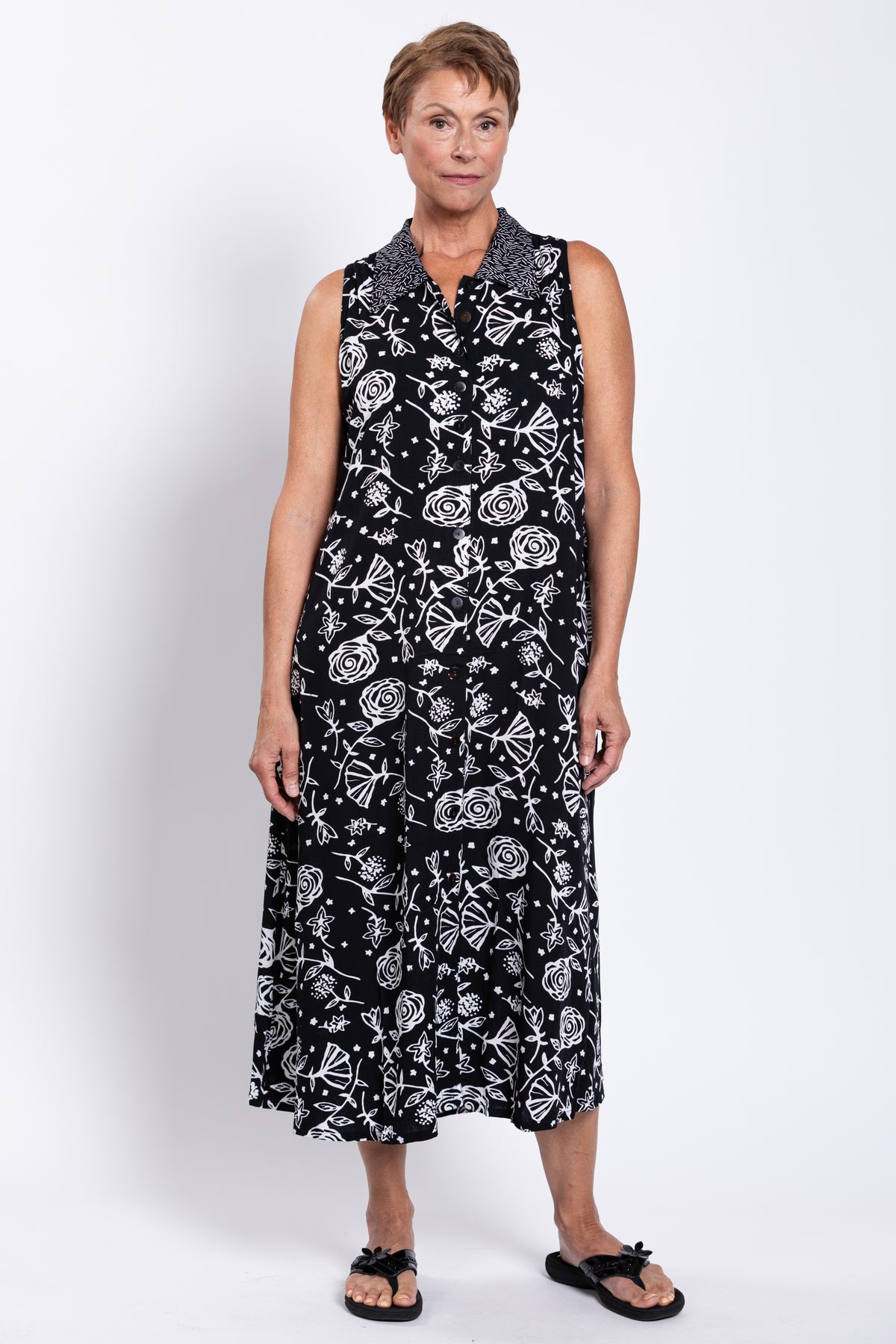 Cissy Dress, BW Floral