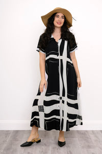 Cissy S/S Dress, Acrylo