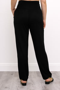 Clair Pant, Black, Bamboo