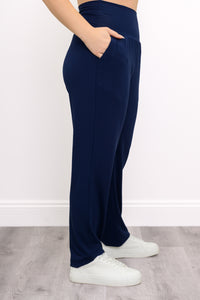 Clair Pant, Indigo, Bamboo