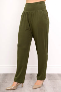 Clair Pant, Khaki, Bamboo
