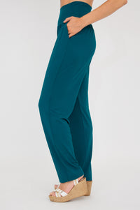 Clair Pant, Teal, Bamboo