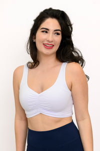 Clipper Top, White, Bamboo