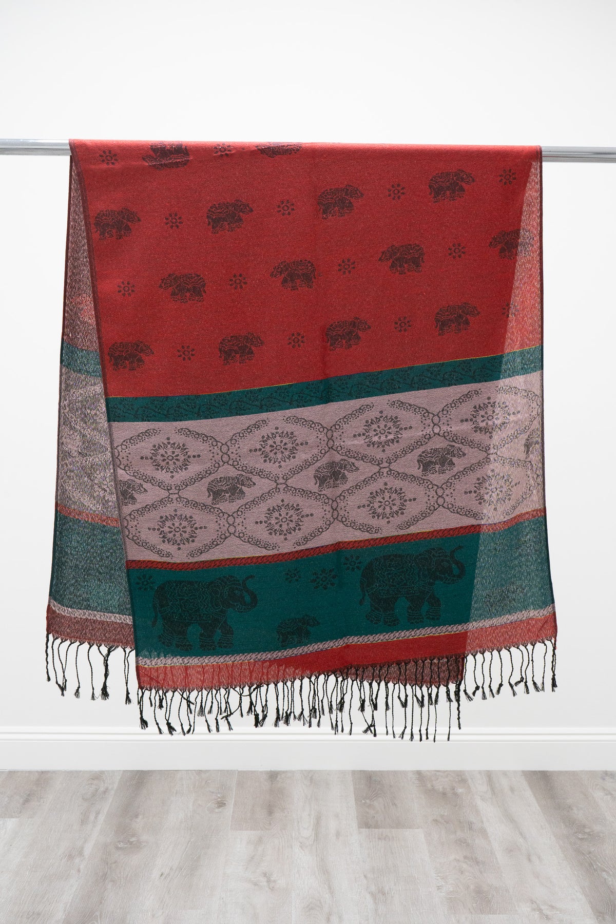 Pashmina Scarf, Elephant