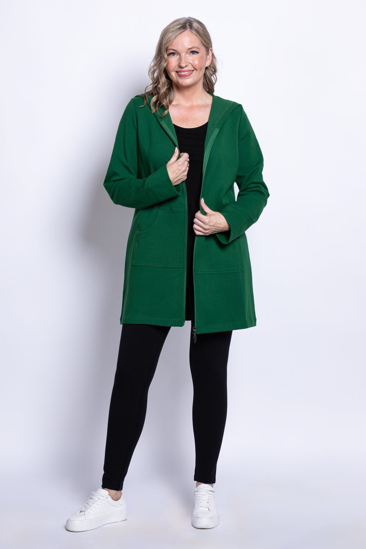 Cortes Jacket, Black Forest, Cotton