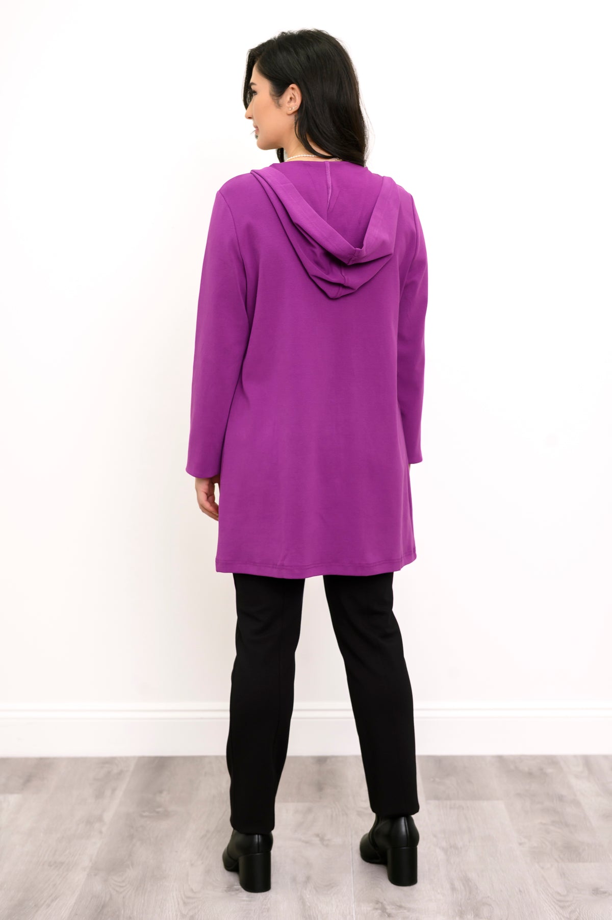 Cortes Jacket, Grape Juice, Bamboo Fleece