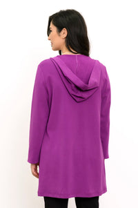Veste Cortes, Jus de raisin, Polaire bambou