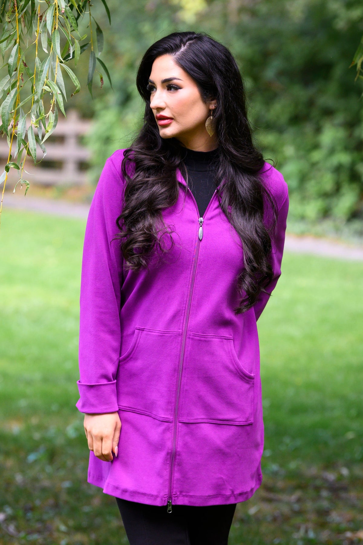 Cortes Jacket, Grape Juice, Cotton