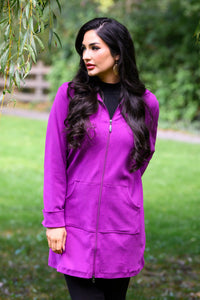 Cortes Jacket, Grape Juice, Cotton