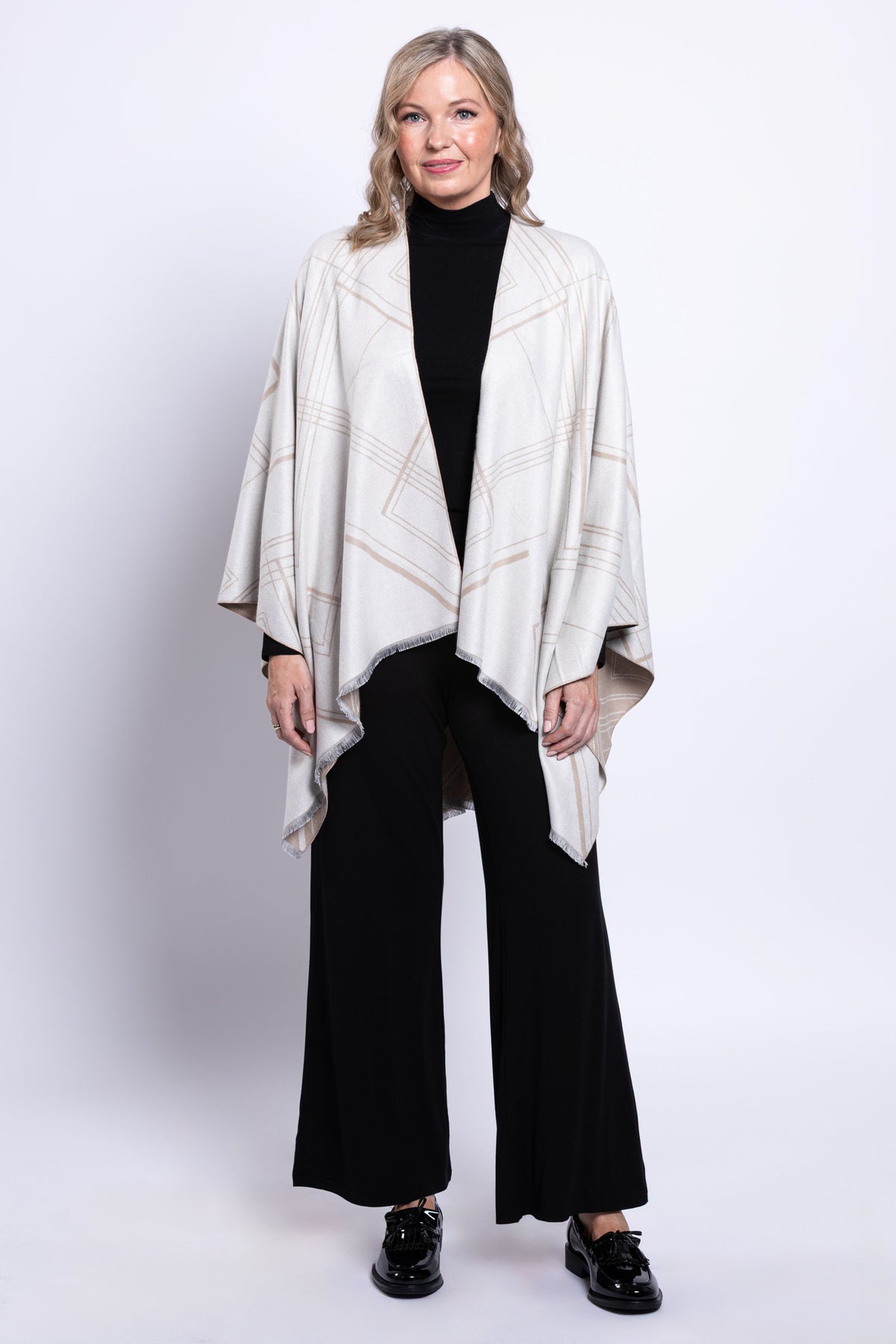 Cozy Wrap, Tan, One Size