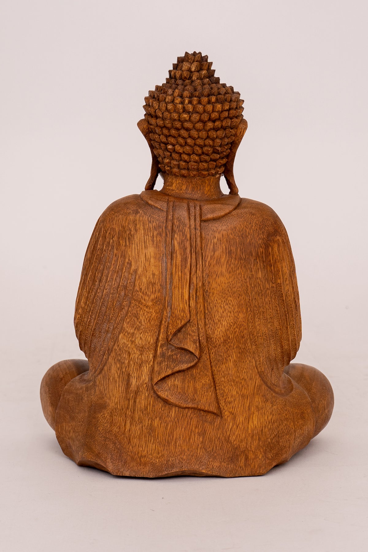 Hand Carved Wooden Buddha (40cm)