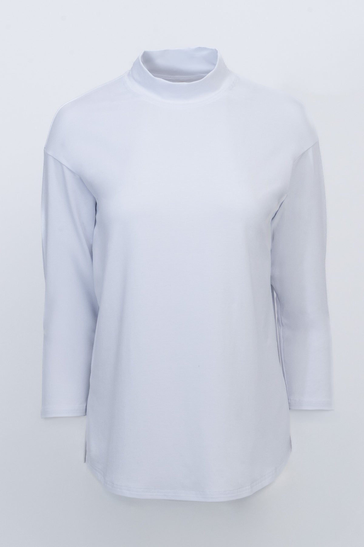 Highdrop Top, White, Bamboo