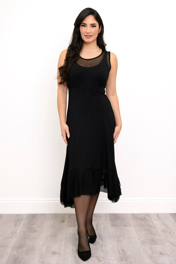 Robe Danube, Noir, Bambou