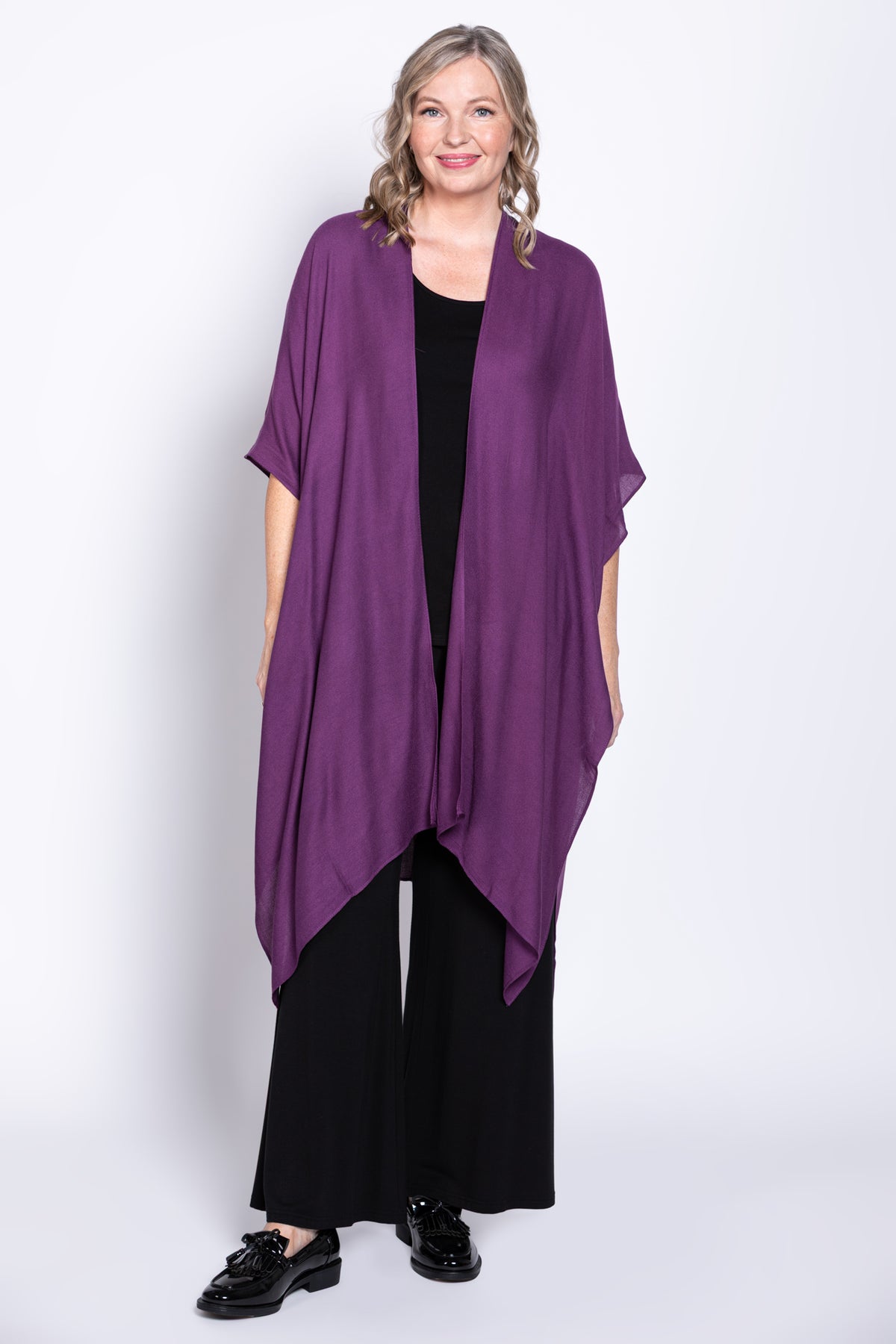 Darcy, Deep Purple, One Size