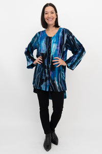 Darla Blouse, Blue Lipatan