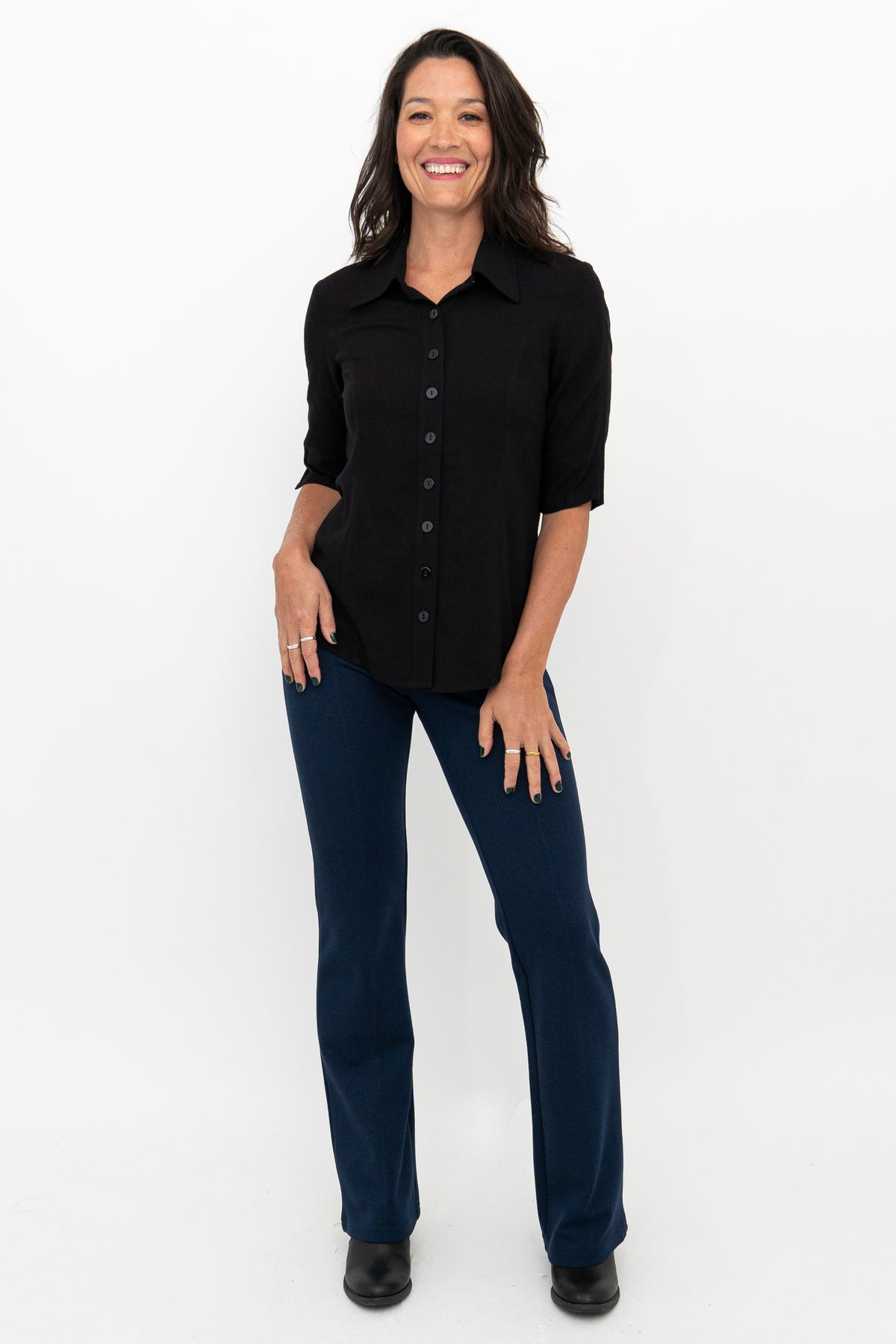 Daya Pant, Indigo, Modal