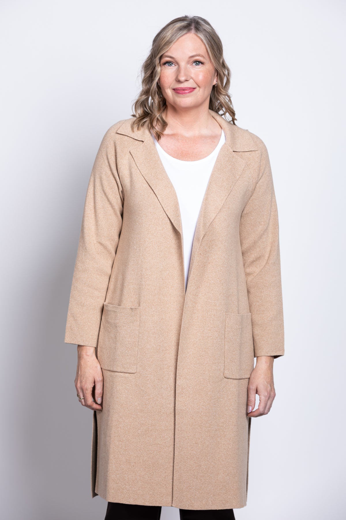 Delaney Jacket, Tan Mix, Cotton
