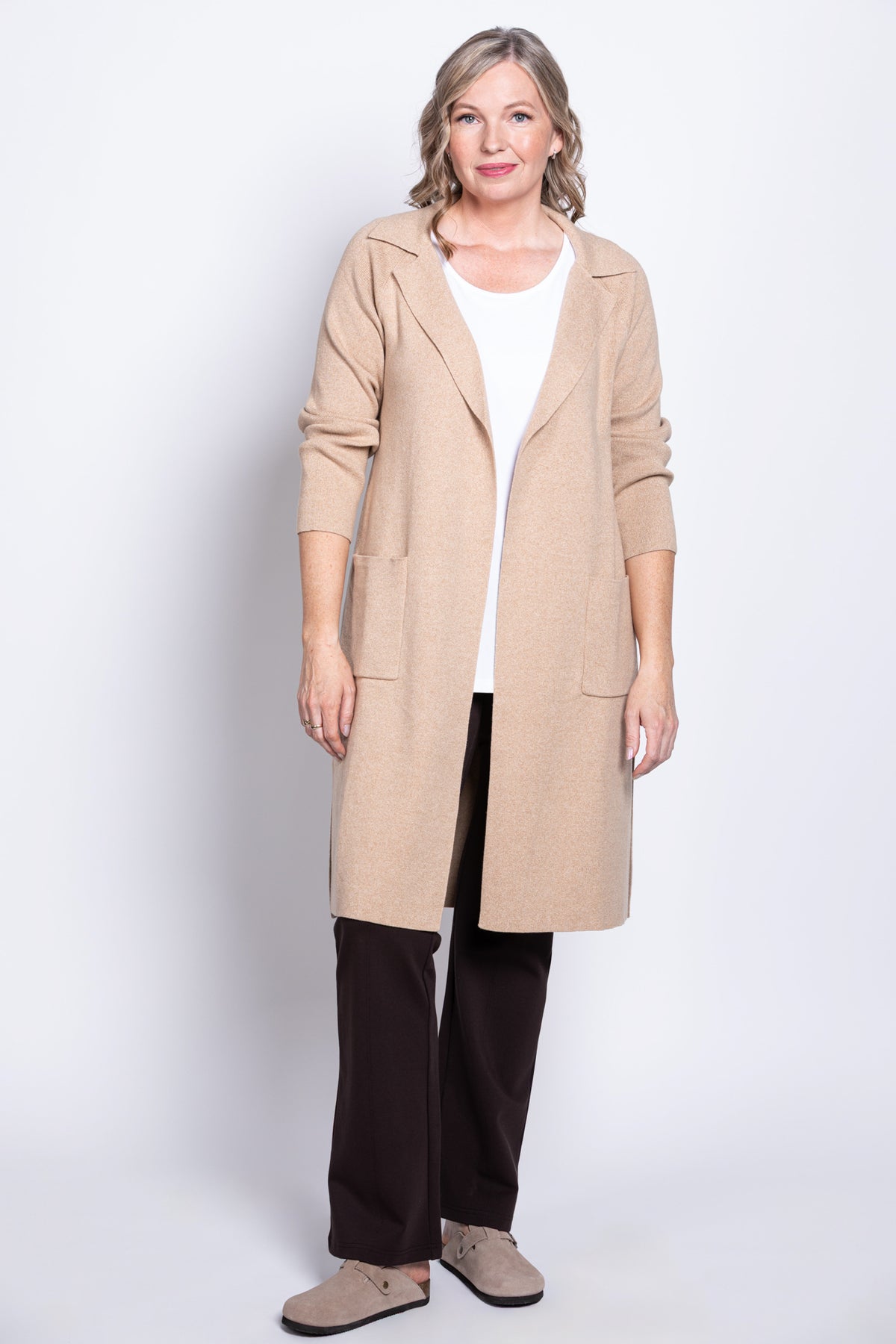 Delaney Jacket, Tan Mix, Cotton