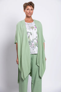 Dena Tank, Khaki Clover, Linen Bamboo