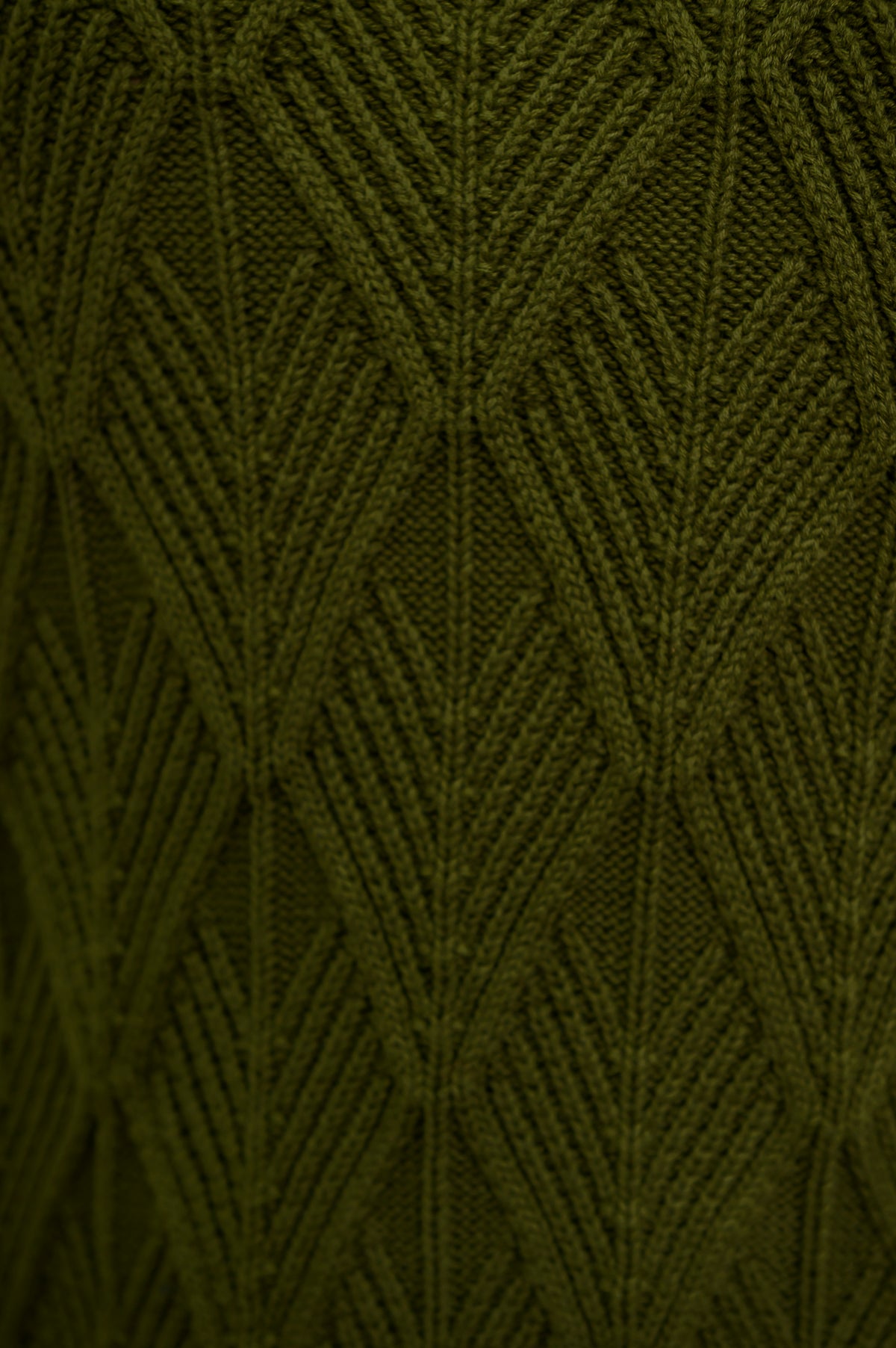 Dina Sweater, Vintage Green, Cotton