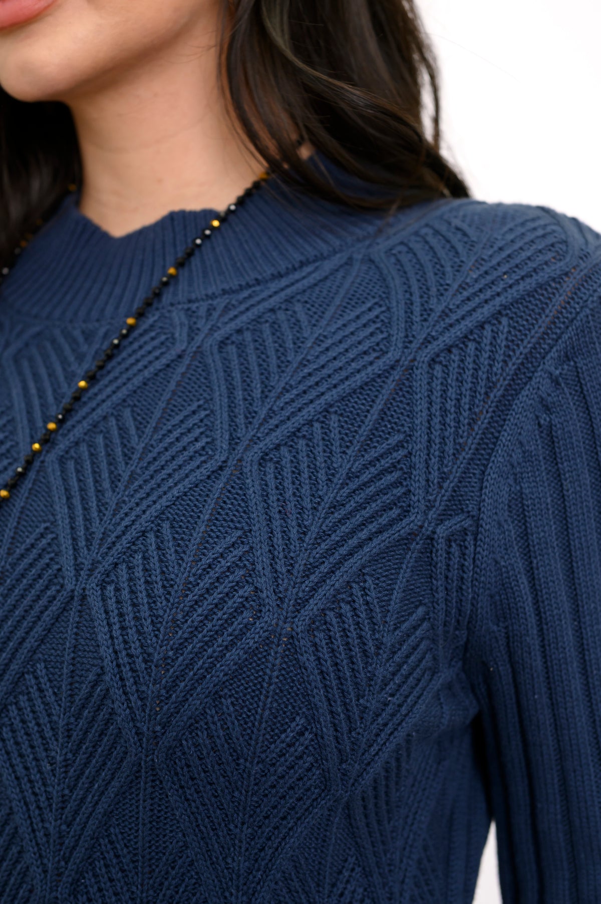 Dina Sweater, Vintage Indigo, Cotton