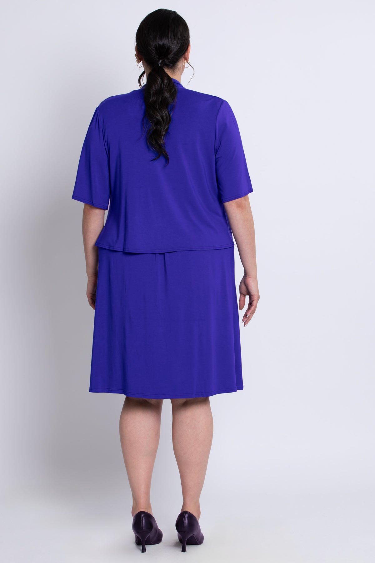 Doda Jacket, Violet, Bamboo