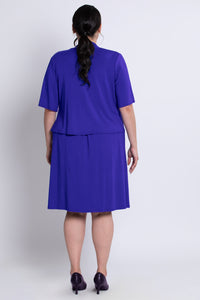 Doda Jacket, Violet, Bamboo