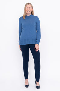Ella Sweater, Denim, Cotton