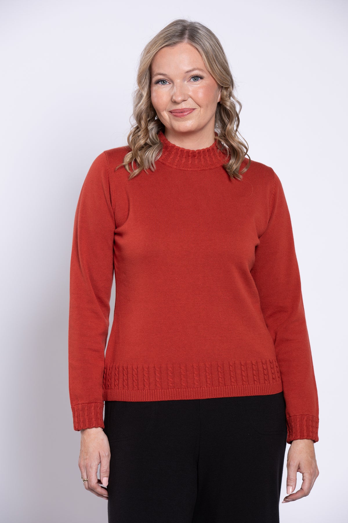 Ella Sweater, Light Copper, Cotton