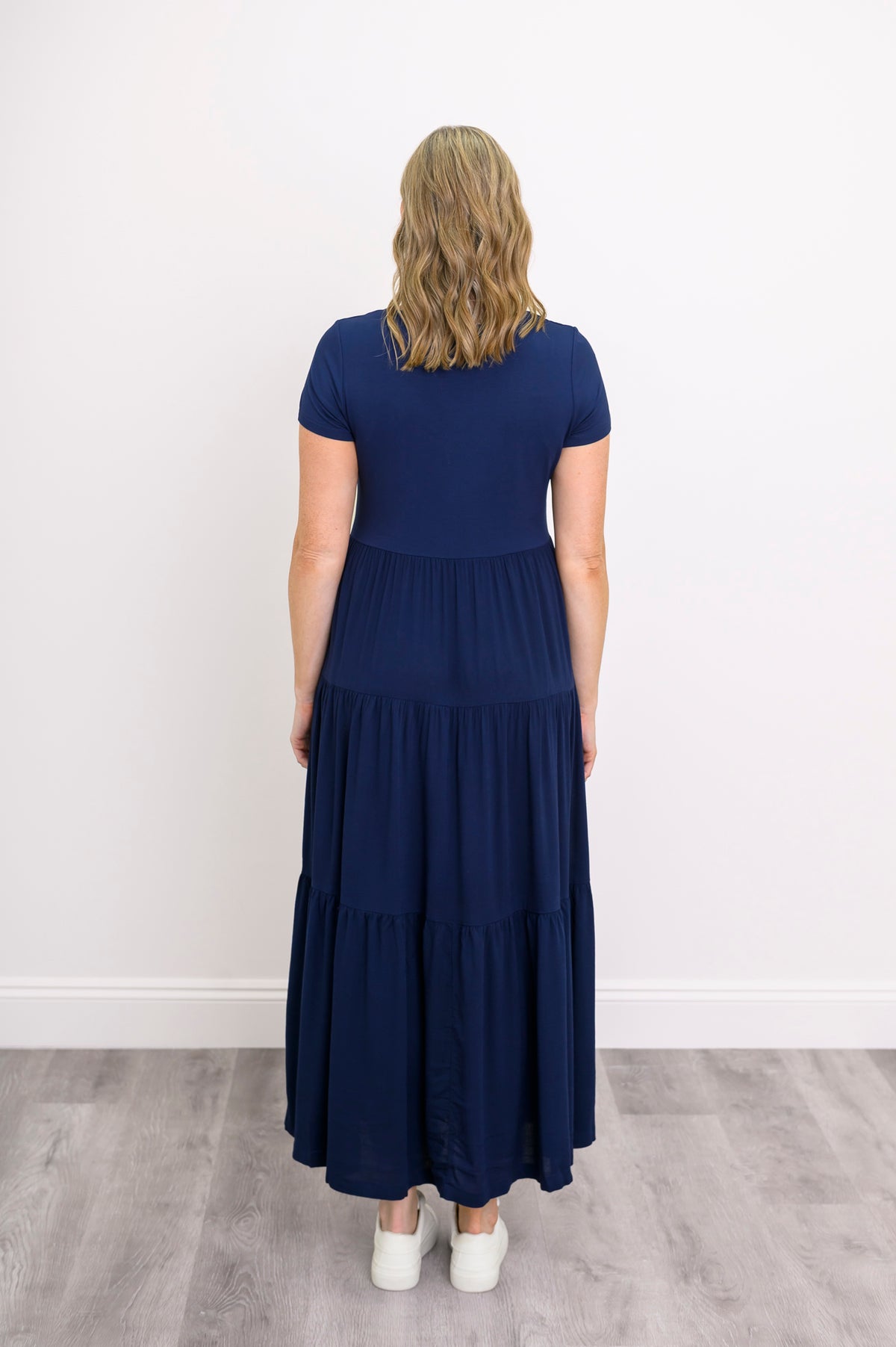 Erin Dress, Indigo, Linen Bamboo