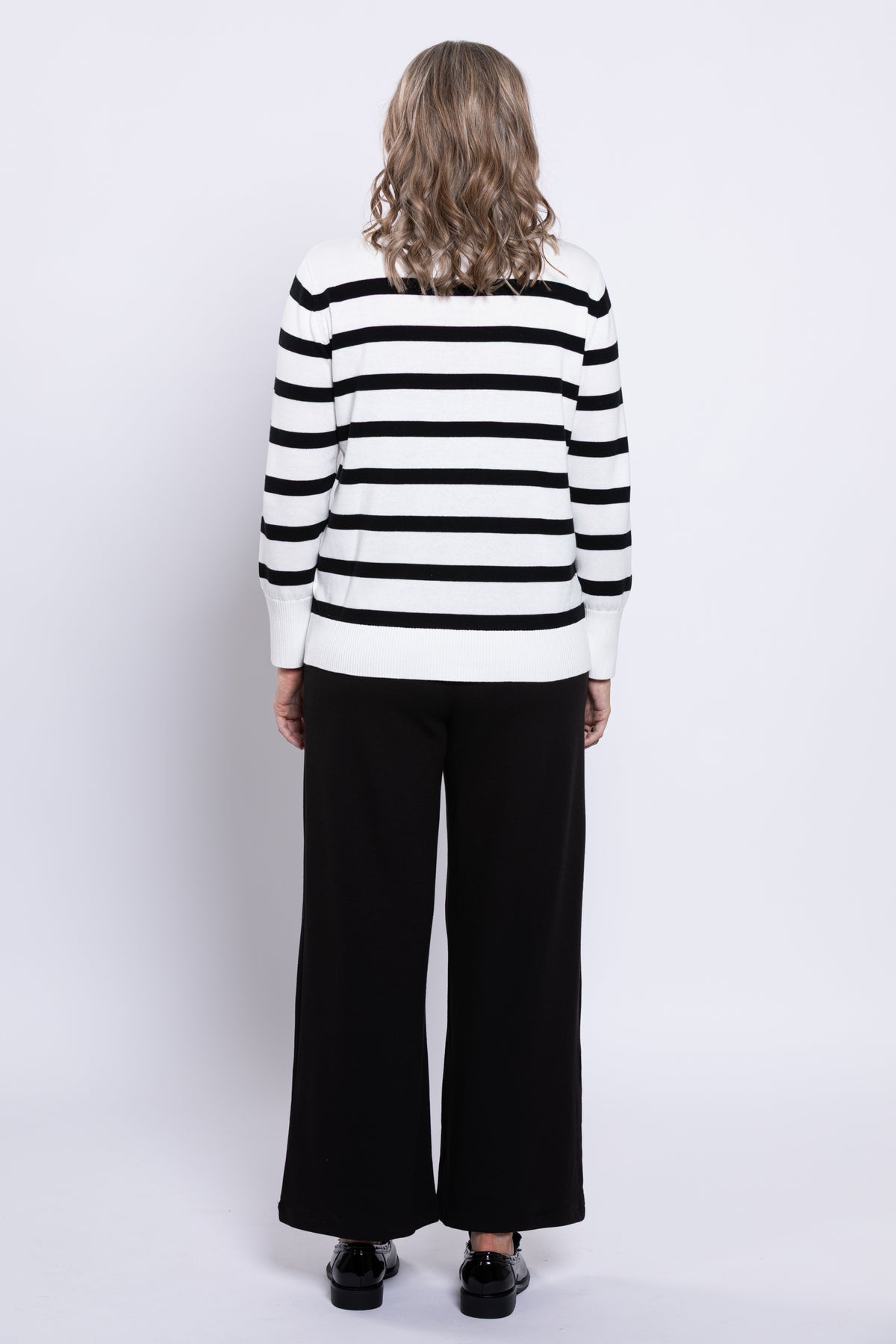 Essex Sweater, Winter Stripe, Cotton