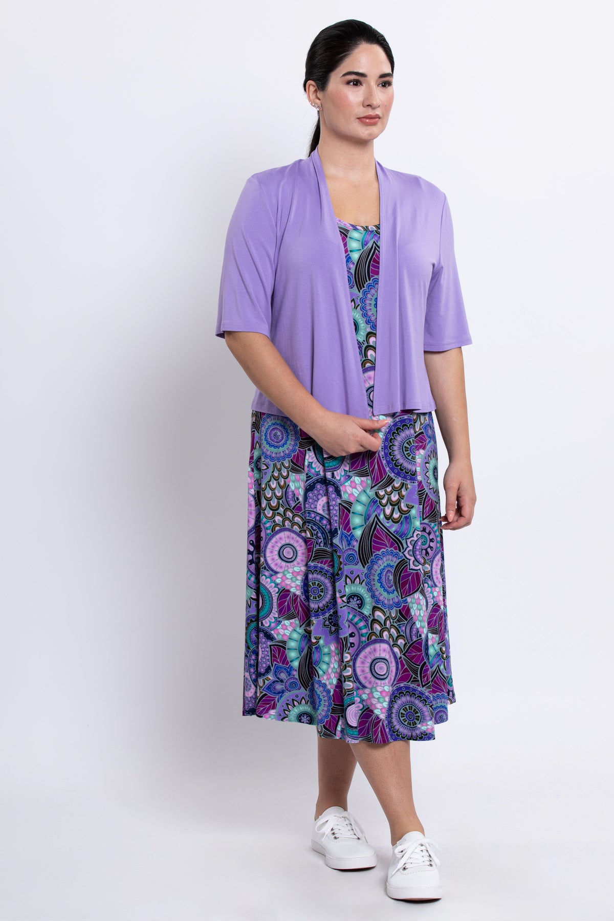 Evangelina Dress, Royale Peacock, Bamboo