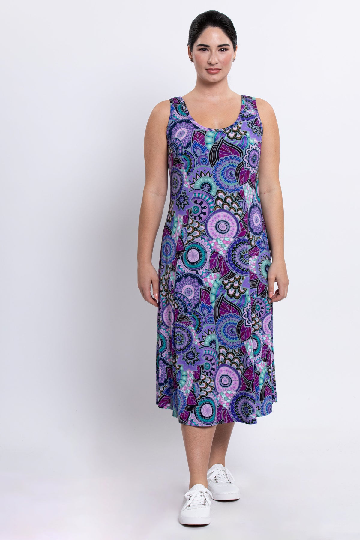 Evangelina Dress, Royale Peacock, Bamboo