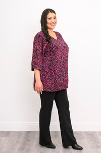 Evelyn Top, Pink Eclipse