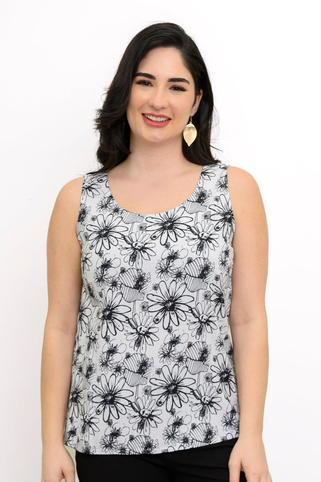 Ferris Tank, Esquisse N&B, Lin Bambou