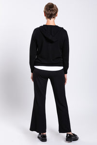 Finlay Sweater, Black, Wool Cashmere
