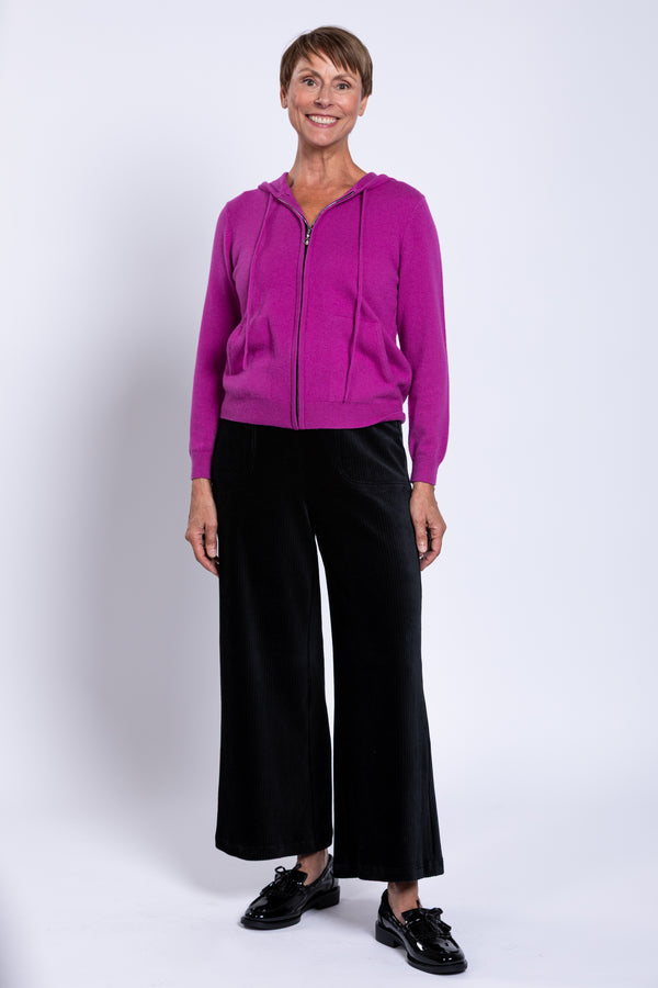 Finlay Sweater, Magenta, Wool Cashmere