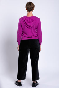 Finlay Sweater, Magenta, Wool Cashmere