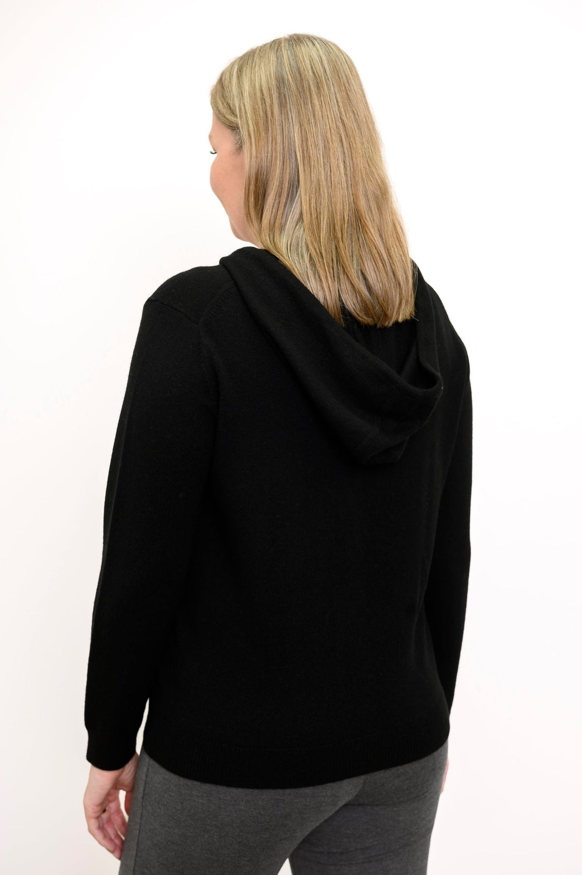 Pull Finlay, noir, laine cachemire