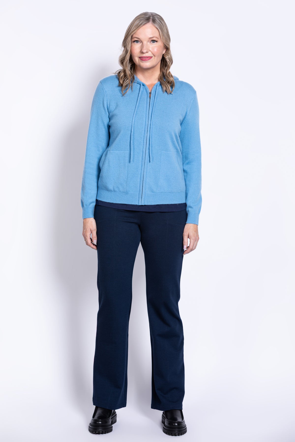 Finlay Sweater, Blueboy, Wool Cashmere