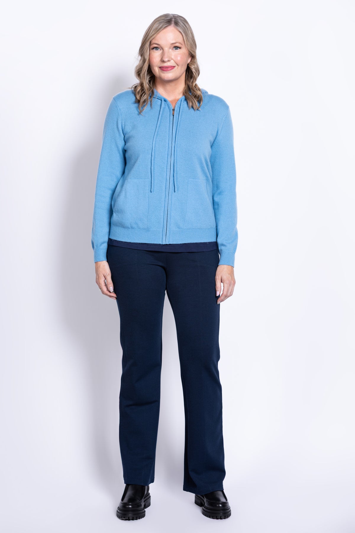 Finlay Sweater, Blueboy, Wool Cashmere