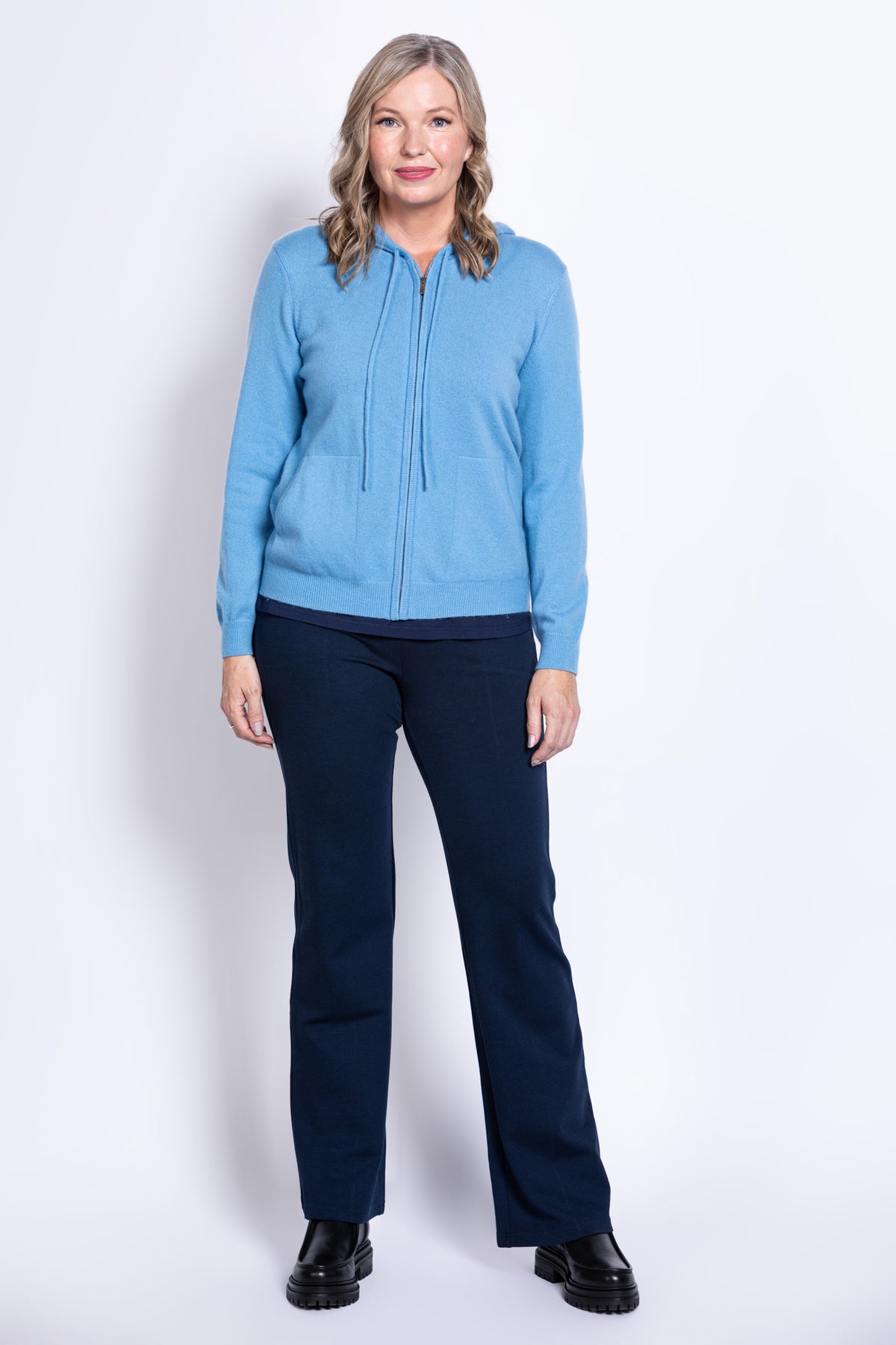 Finlay Sweater, Blueboy, Wool Cashmere