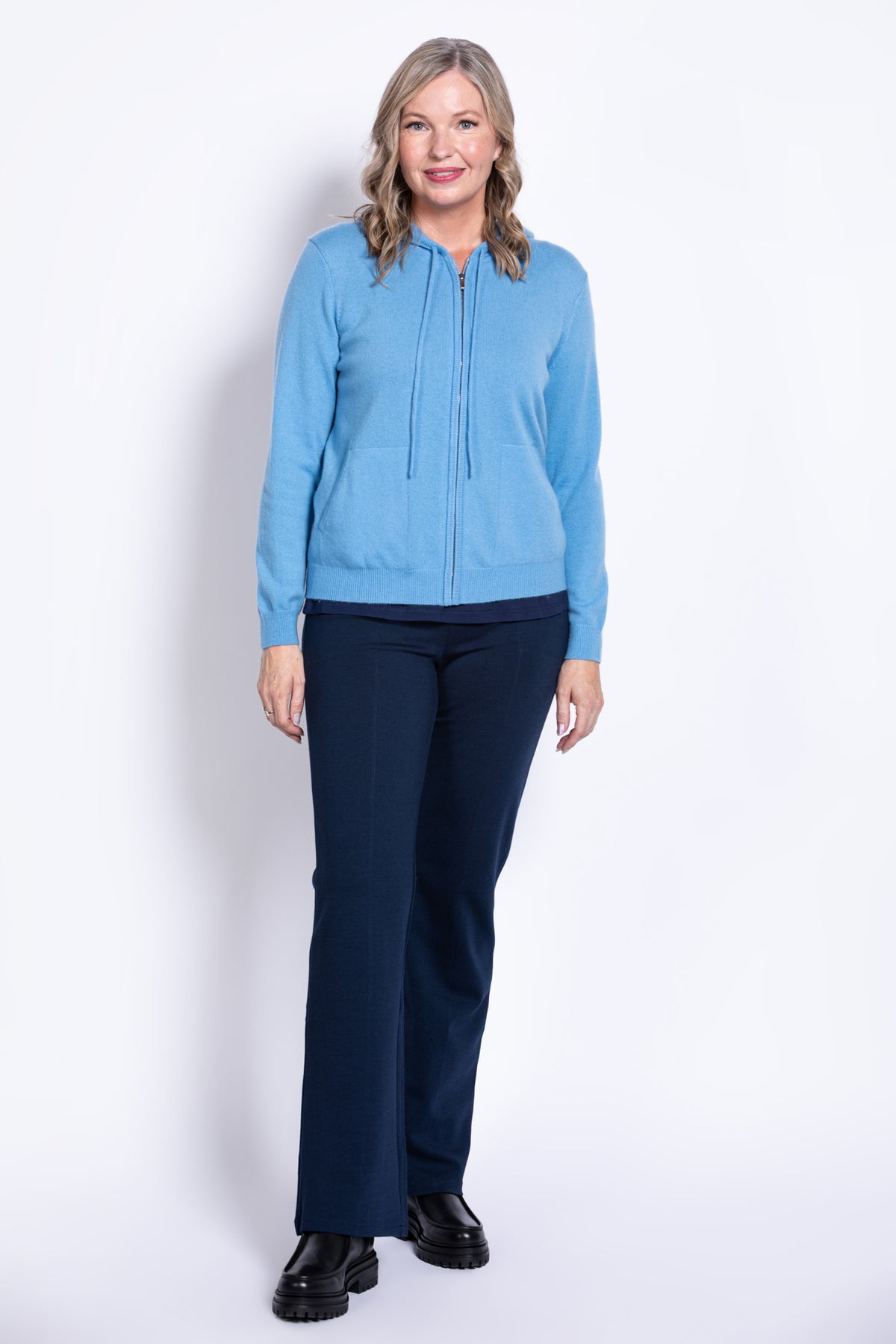 Finlay Sweater, Blueboy, Wool Cashmere