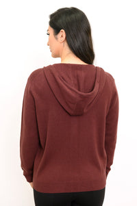 Pull Finlay, bordeaux, laine cachemire