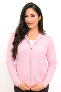 Finlay Sweater, Soft Pink, Wool Cashmere