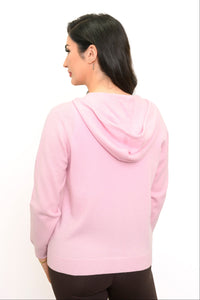 Finlay Sweater, Soft Pink, Wool Cashmere