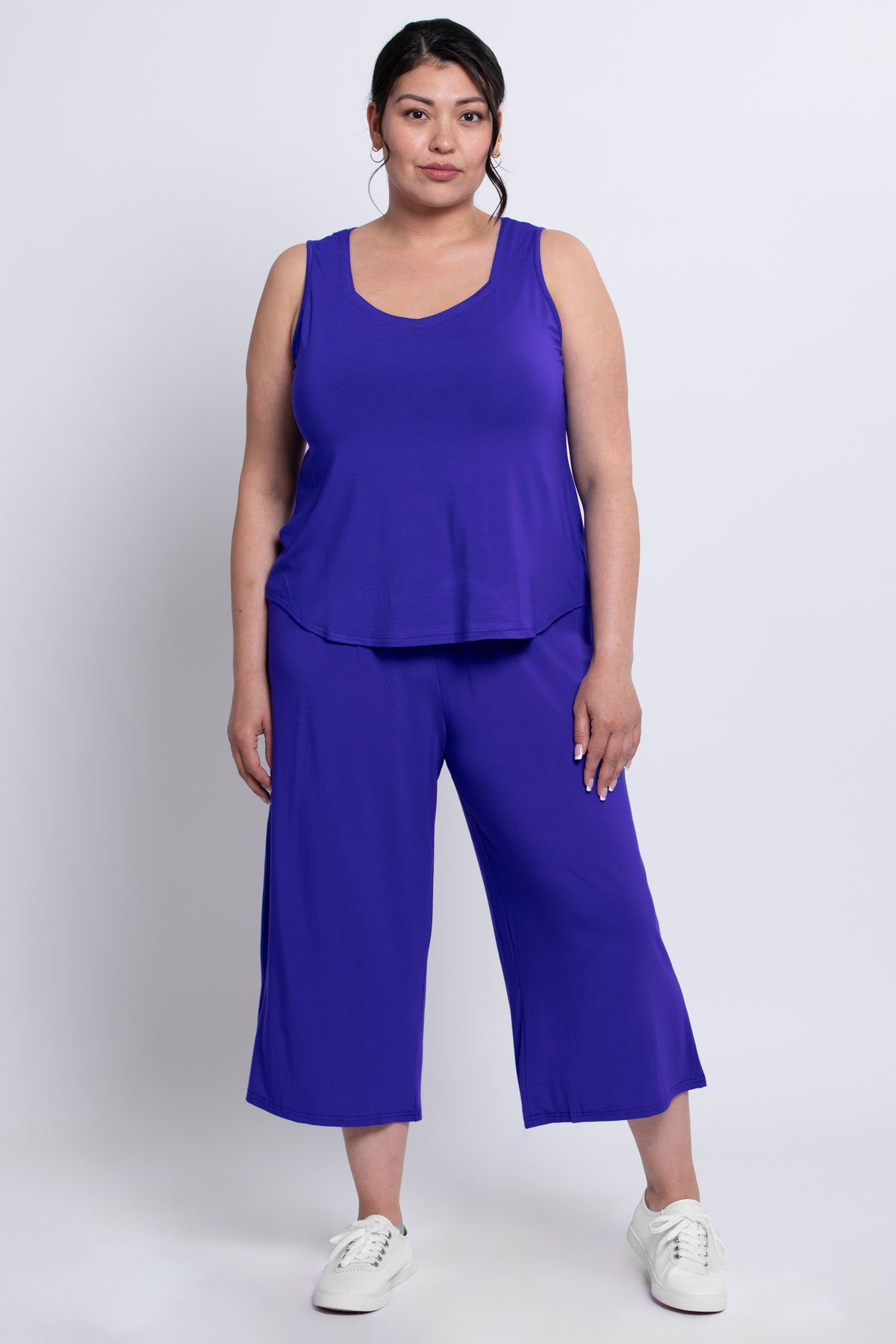 Gaylene Capri, Violet, Bamboo