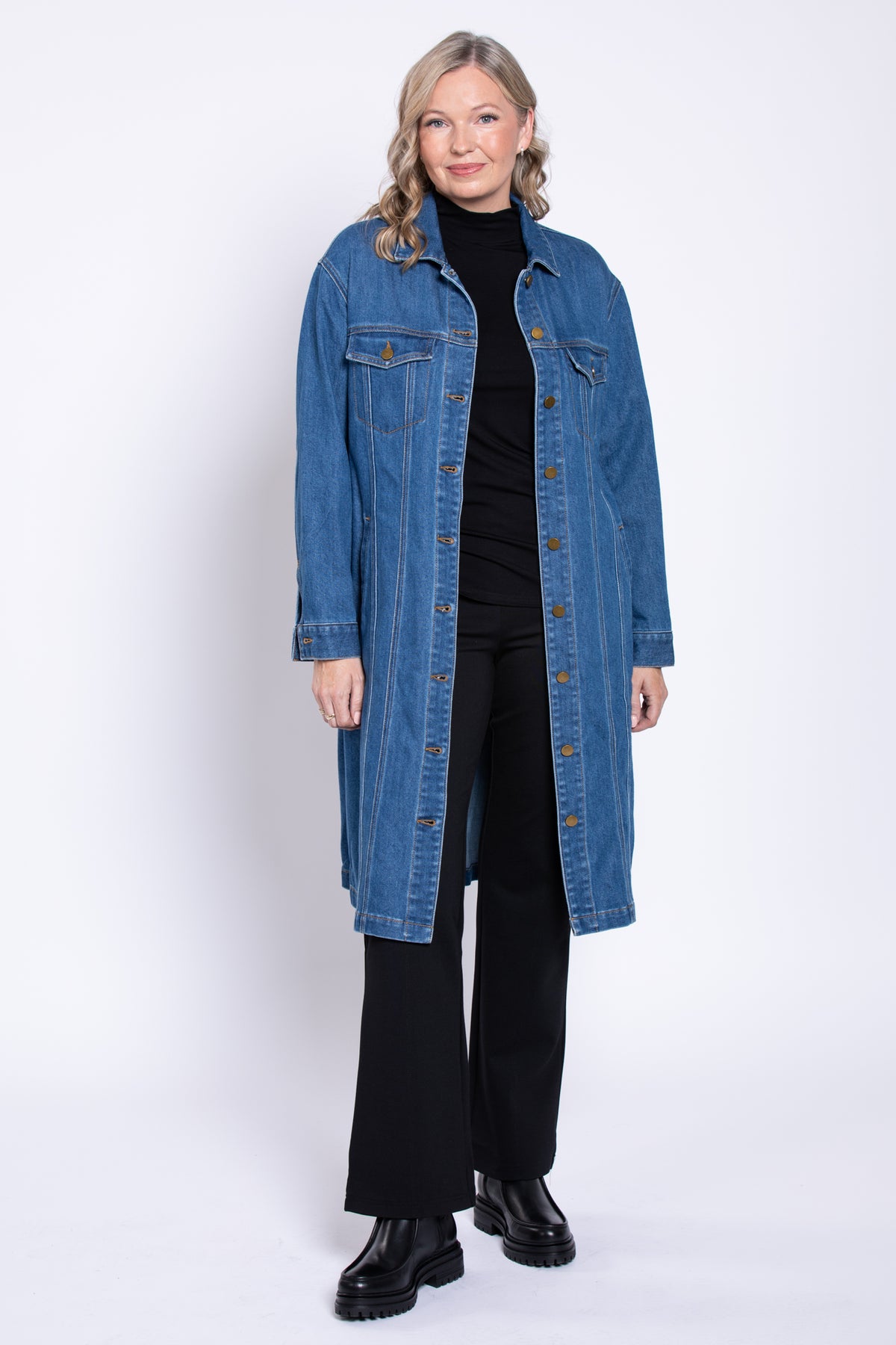 Geraldine Long Jean Jacket
